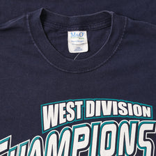 2001 Seattle Mariners T-Shirt Large 