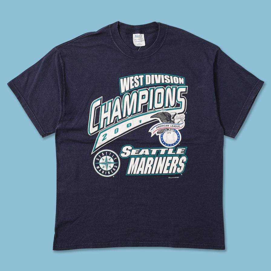 2001 Seattle Mariners T-Shirt Large 