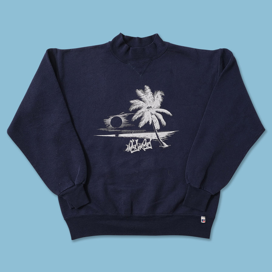 Vintage Russell Athletic Beach Sweater Medium 