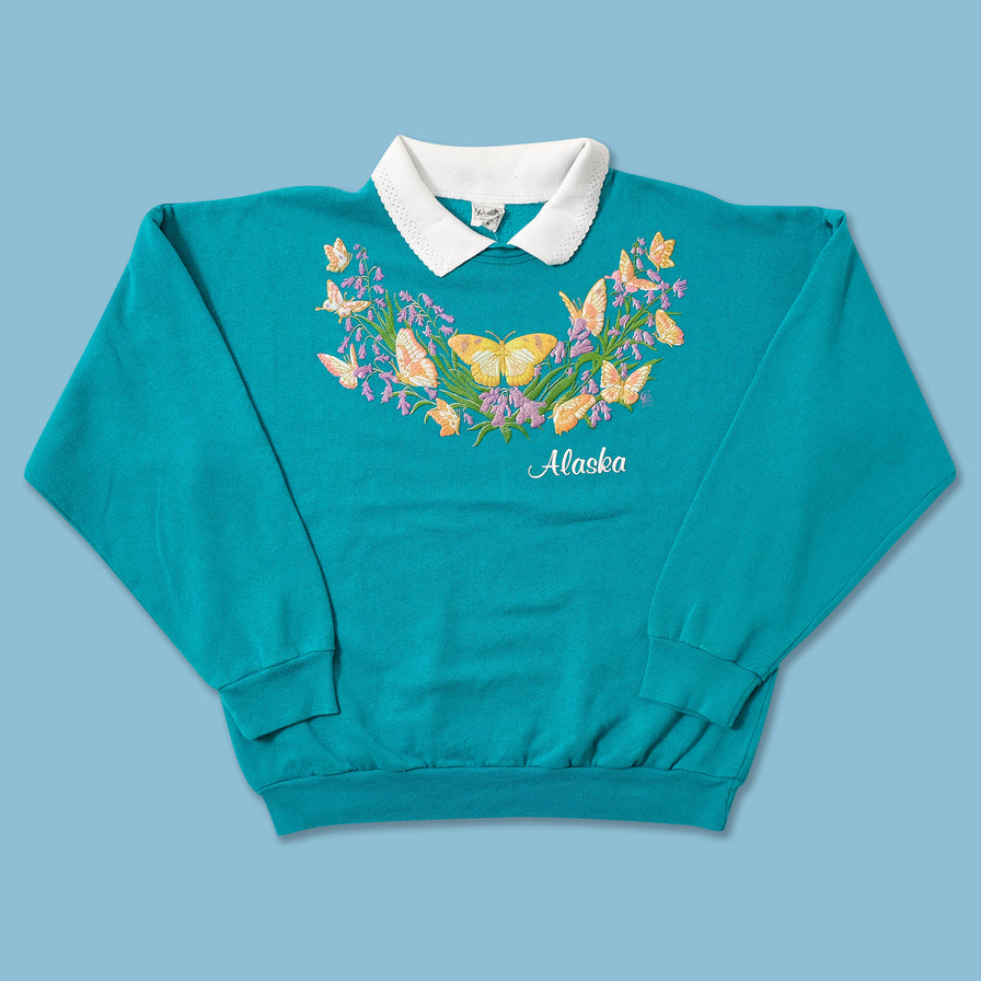 Vintage Alaska Nature Sweater Small 