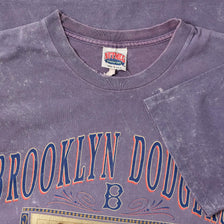 Vintage Nutmeg Brooklyn Dodgers T-Shirt Large 