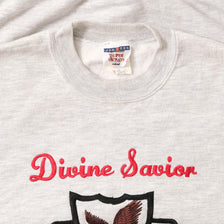 Vintage Divine Savior Spirit Club Sweater Large 