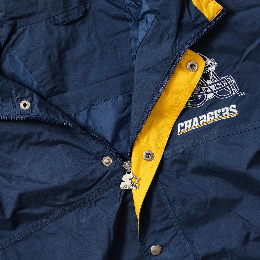 Vintage Starter San Diego Chargers Light Jacket XXLarge 