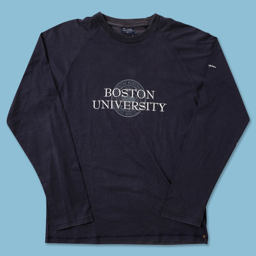 Vintage Champion Boston Univeristy Longsleeve XLarge 