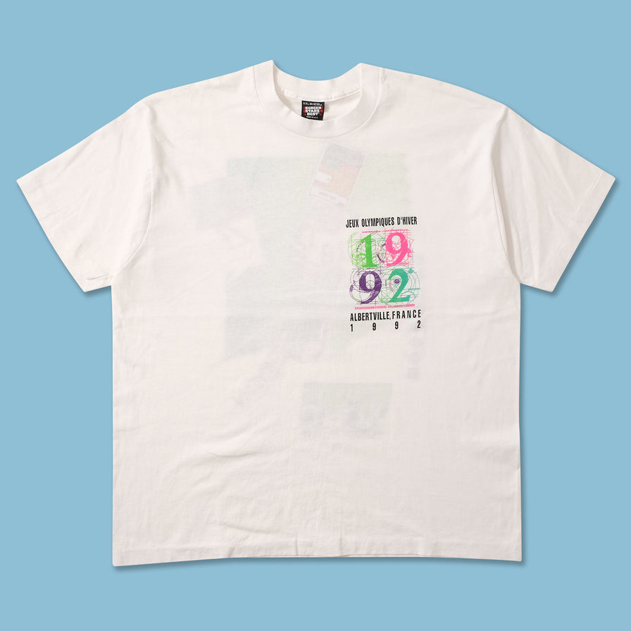 1992 Olympic Winter Games France T-Shirt XLarge 