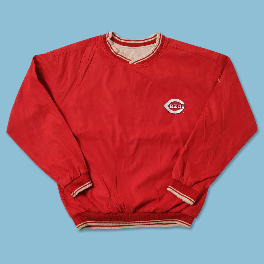 Vintage Cincinnati Reds Reversible Windbreaker Small 
