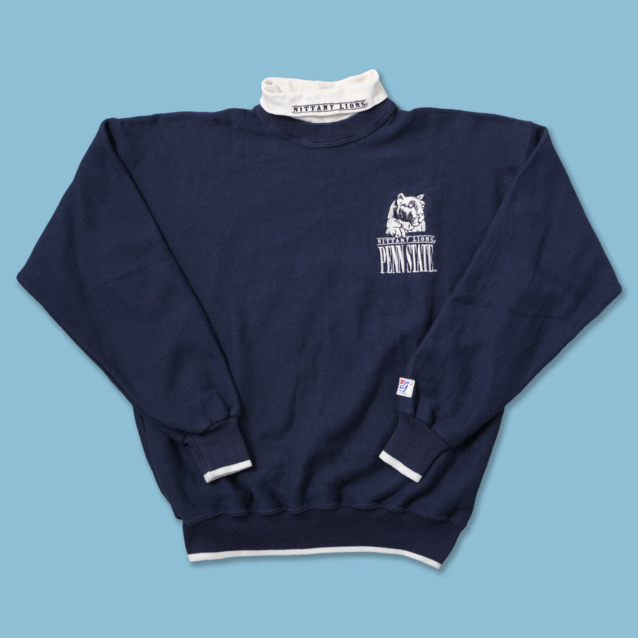 Vintage Penn State Turtleneck Sweater Large 