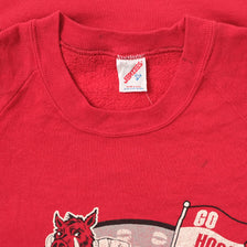 Vintage Arkansas Razorbacks Sweater Medium