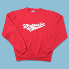 Vintage Wisconsin Badgers Sweater Medium 