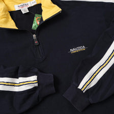 Vintage Nautica Competition Q-Zip Sweater XLarge 