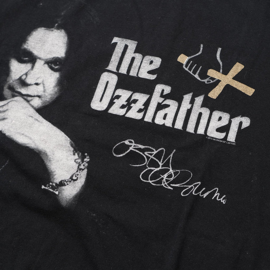 Vintage The Ozzfather Ozzy Osbourne T-Shirt Medium 