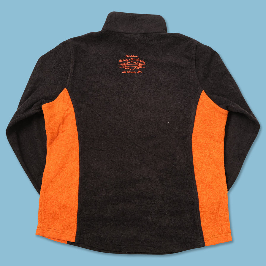 Vintage Harley Davidson Women’s Q-Zip Fleece Large 