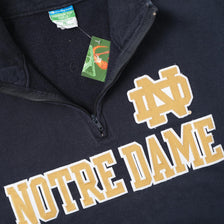 Vintage Champion Notre Dame Q-Zip Sweater XXLarge 