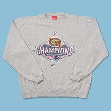 Vintage 2004 Reebok New England Patriots Sweater Large 