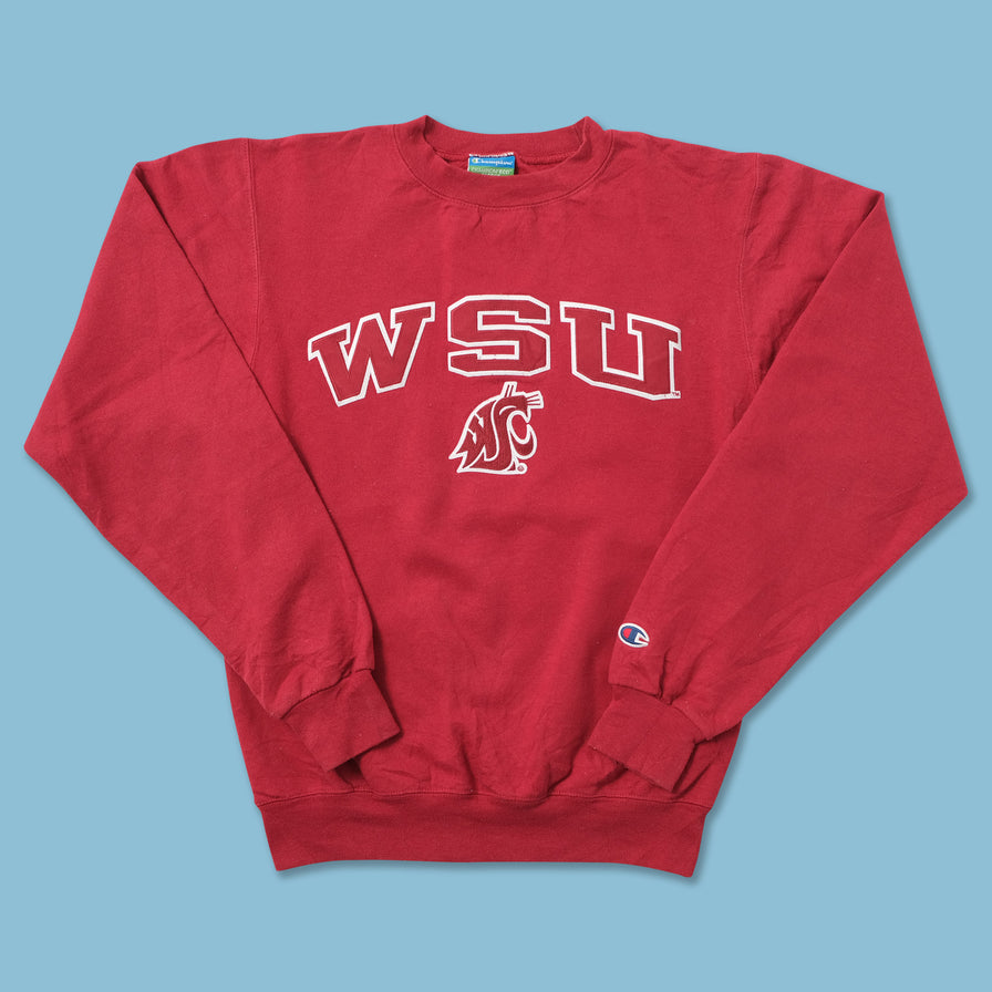 Vintage Champion WSU Cougars Sweater XSmall 
