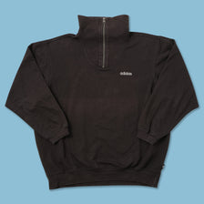 Vintage adidas Q-Zip Sweater Small 