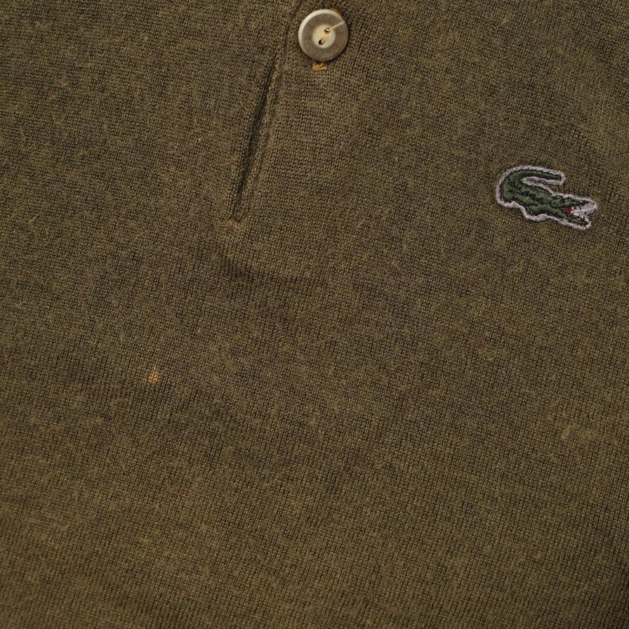 Vintage Lacoste Knit Sweater Medium 