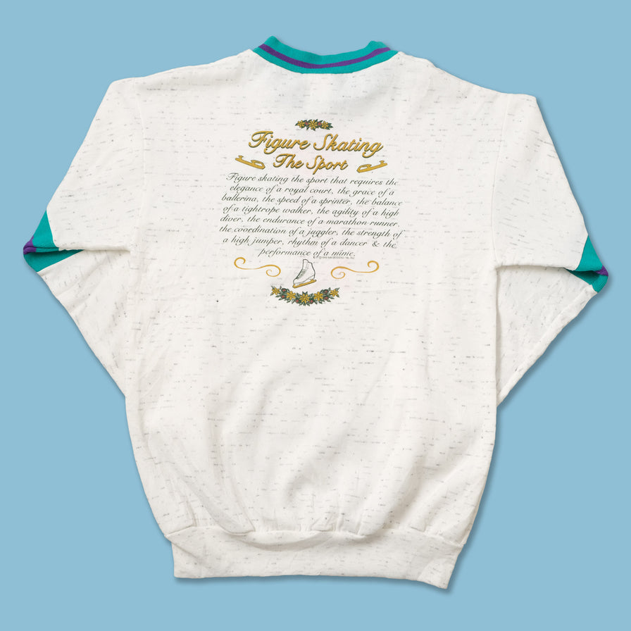 Vintage 1997 Figure Skating Sweater Medium 
