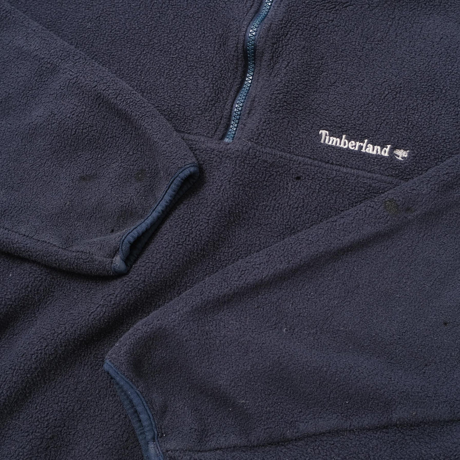 Vintage Timberland Q-Zip Fleece Medium 