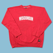 Vintage Wisconsin Badgers Sweater XLarge 