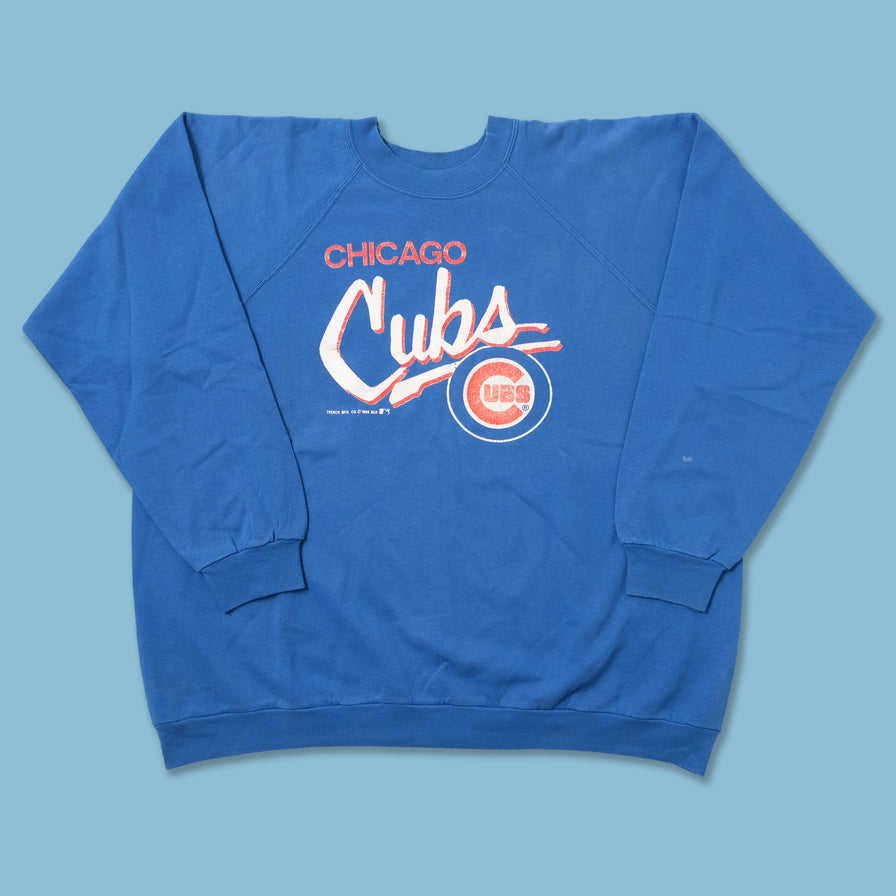 Vintage 1989 Chicago Cubs Sweater XLarge 