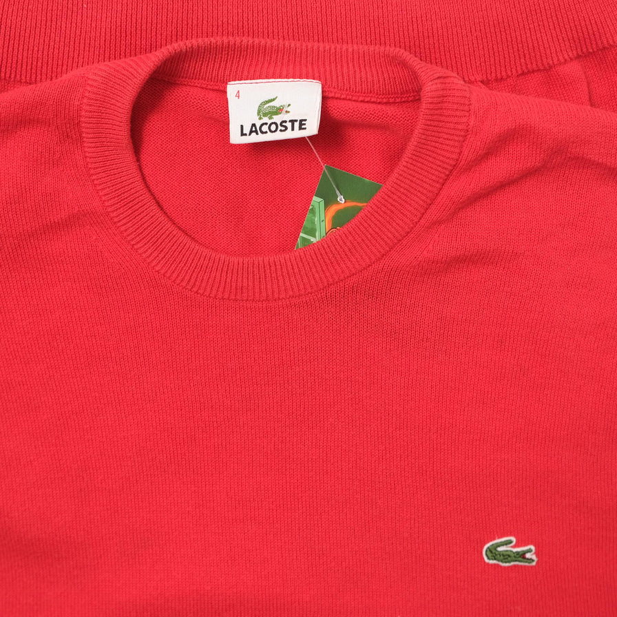 Vintage Lacoste Knit Sweater Medium 