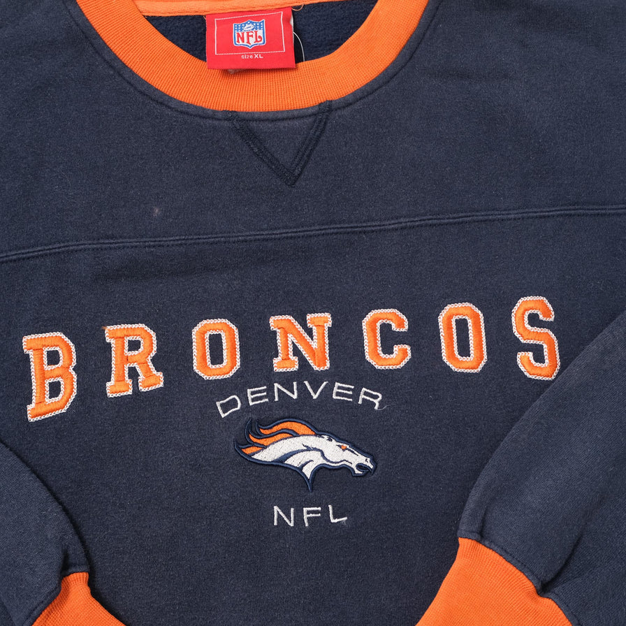 Vintage Denver Broncos Sweater XLarge 