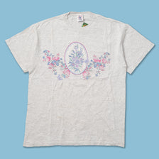 Vintage Flower T-Shirt Large 