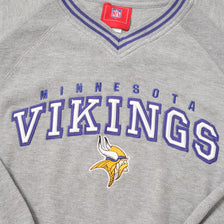 Vintage Minnesota Vikings V-Neck Sweater XXLarge 