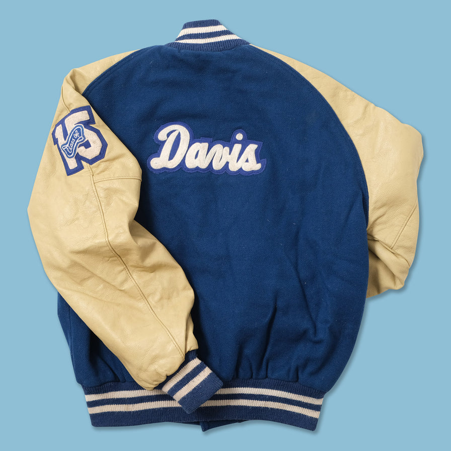 Vintage College Wool Jacket Medium 