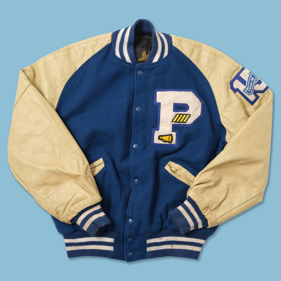 Vintage College Wool Jacket Medium 