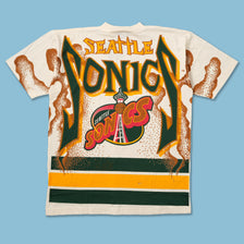 Vintage DS Seattle SuperSonics T-Shirt Large 