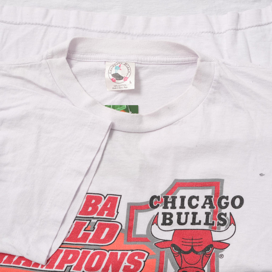 Vintage 1993 Chicago Bulls T-Shirt Medium 