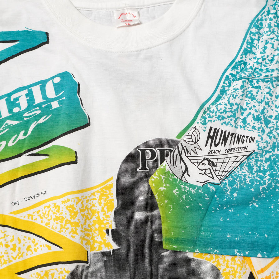 Vintage DS 1992 Volleyball T-Shirt XLarge 