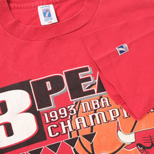 Vintage 1993 Chicago Bulls T-Shirt Medium 
