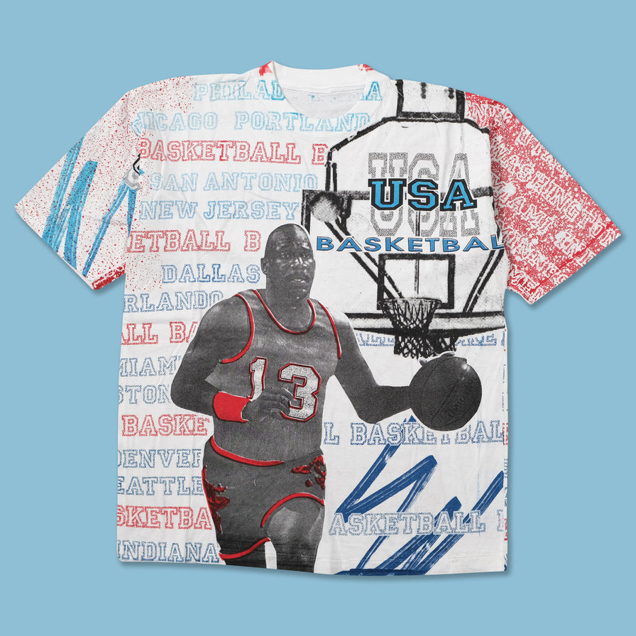 Vintage DS USA Basketball T-Shirt Large 