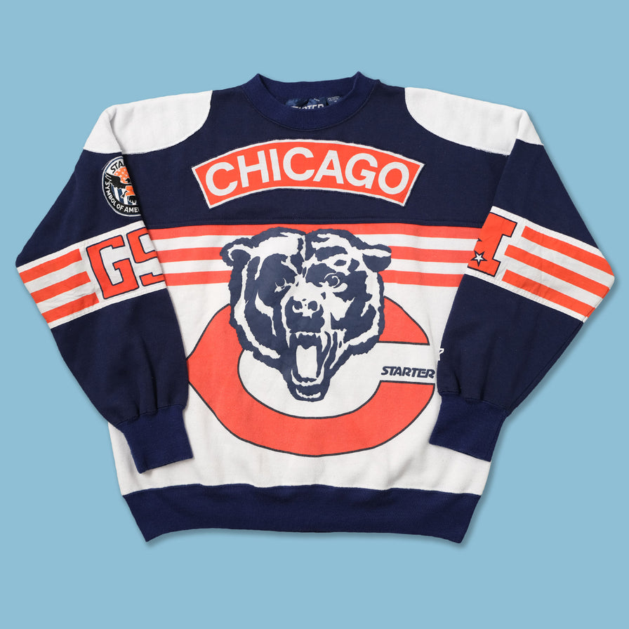 Vintage Starter Chicago Bears Sweater Medium 