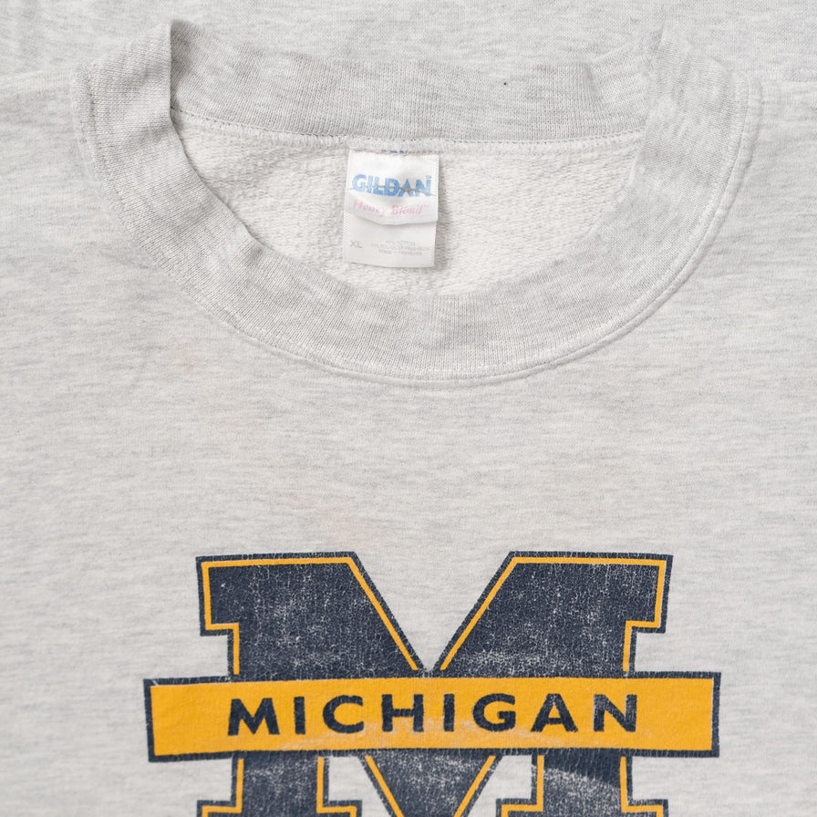 Vintage Michigan Wolverines Sweater XLarge 