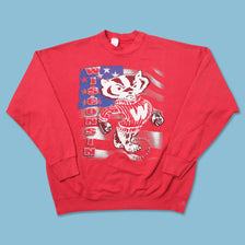 Vintage Wisconsin Badgers Sweater Large 