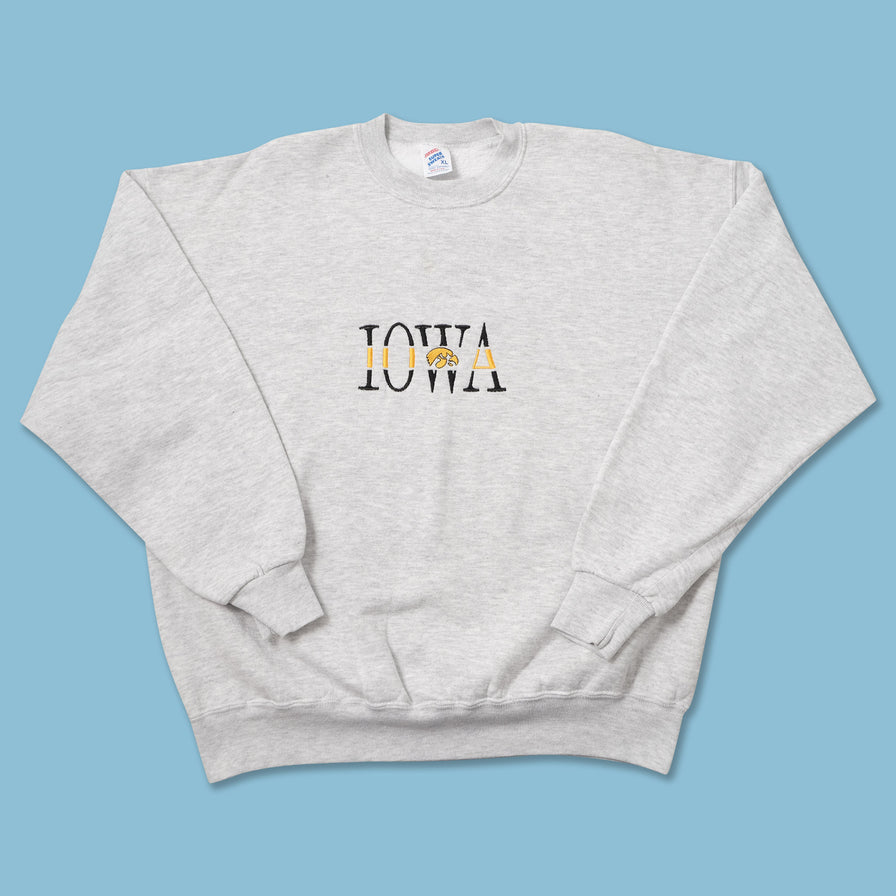 Vintage Iowa Hawkeyes Sweater XLarge 