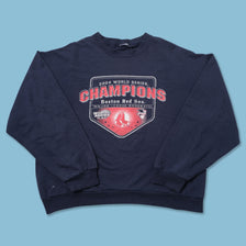 Vintage 2004 Boston Red Sox World Series Champions Sweater Medium 