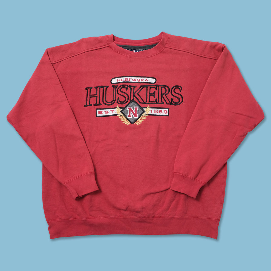 Vintage Nebraska Huskers Sweater XLarge 
