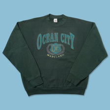 Vintage Ocean City Sweater Large 