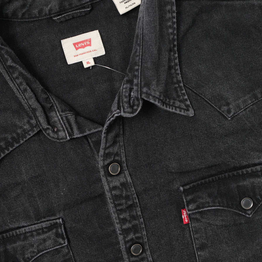 Levis Denim Shirt Large 