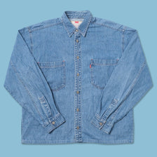 Vintage Levis Denim Shirt Medium 