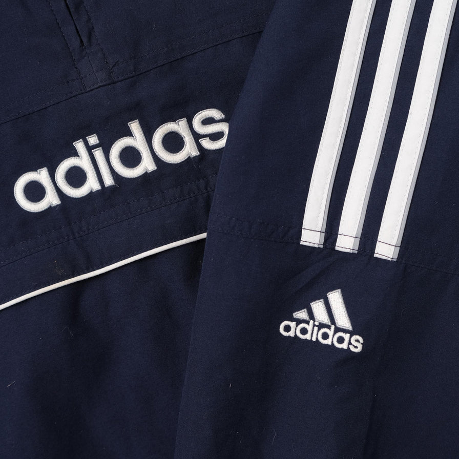 Vintage adidas Q-Zip Windbreaker XXLarge 