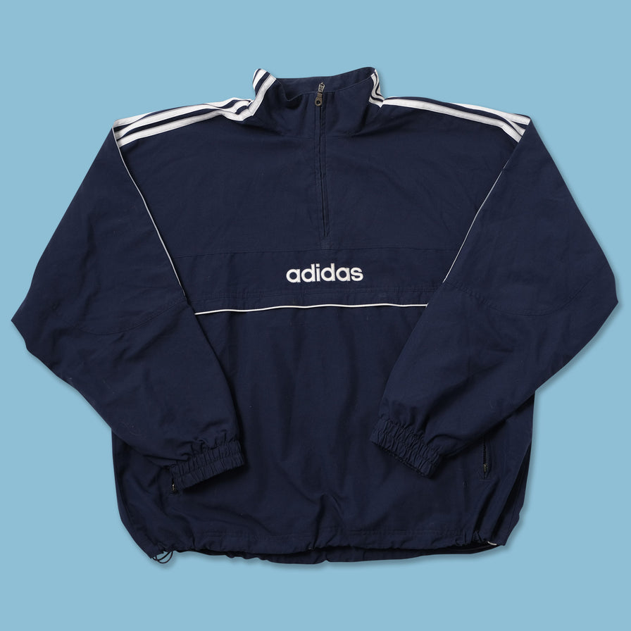 Vintage adidas Q-Zip Windbreaker XXLarge 