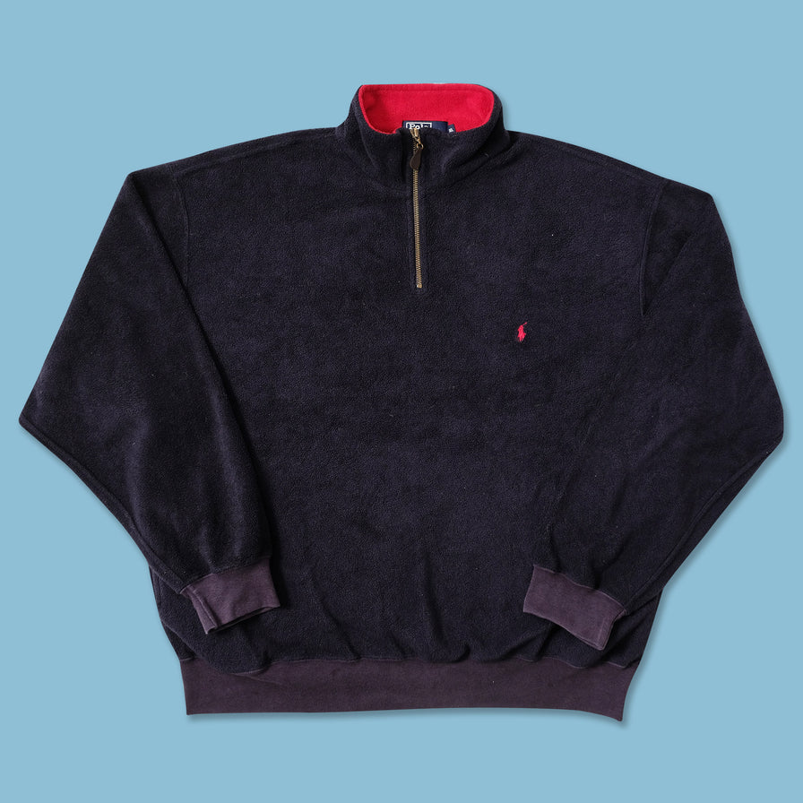 Vintage Polo Ralph Lauren Q-Zip Fleece XLarge 