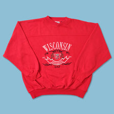Vintage Wisconsin Badgers Sweater Large 