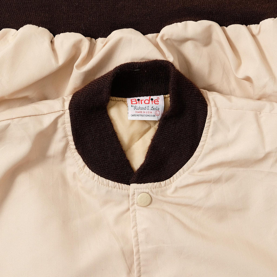 Vintage Padded College Jacket Medium 